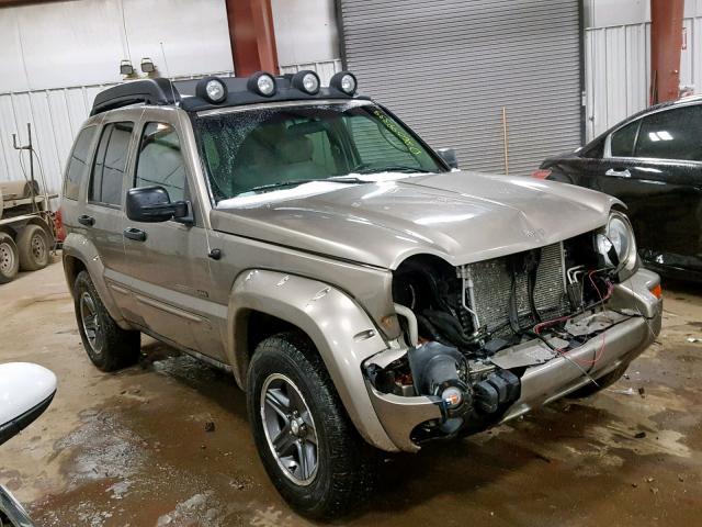 1J4GL38K03W633509 - 2003 JEEP LIBERTY RE TAN photo 1