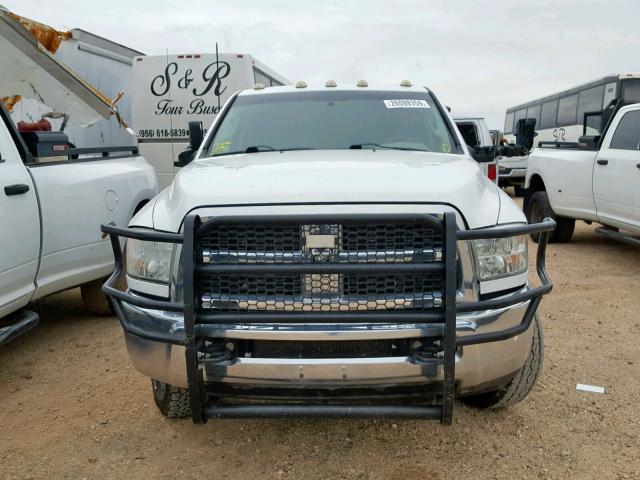 3C7WDTAL7CG318886 - 2012 DODGE RAM 3500 S WHITE photo 9