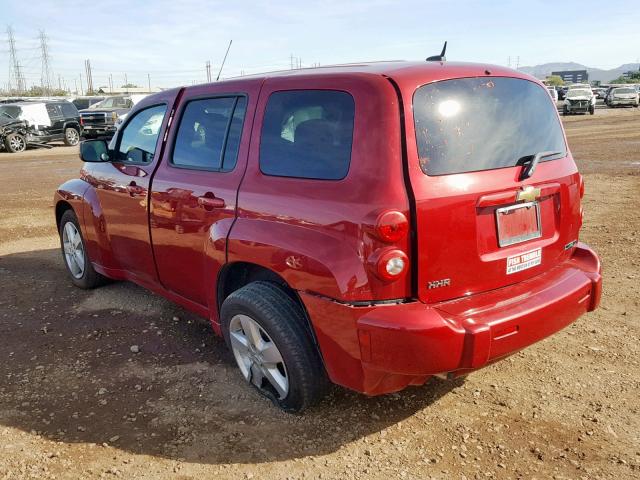 3GNBABFW8BS582042 - 2011 CHEVROLET HHR LT RED photo 3