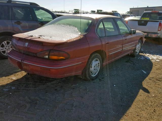 1G2HX52K4W4227059 - 1998 PONTIAC BONNEVILLE RED photo 4