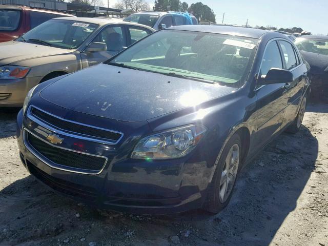 1G1ZB5E04CF256157 - 2012 CHEVROLET MALIBU LS BLUE photo 2
