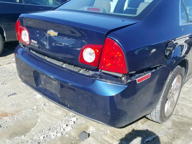 1G1ZB5E04CF256157 - 2012 CHEVROLET MALIBU LS BLUE photo 9