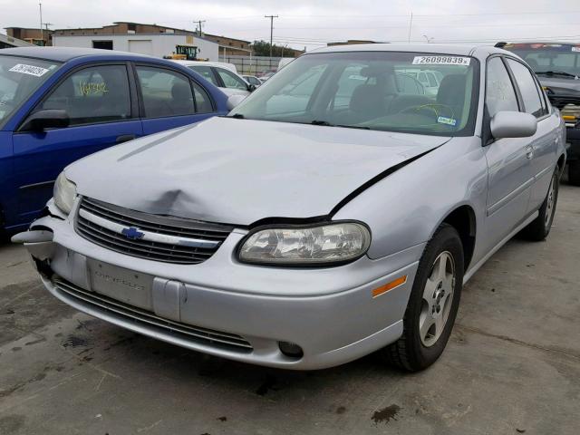 1G1NE52J23M660606 - 2003 CHEVROLET MALIBU LS Күміс фото 2