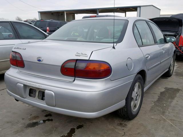 1G1NE52J23M660606 - 2003 CHEVROLET MALIBU LS Күміс фото 4