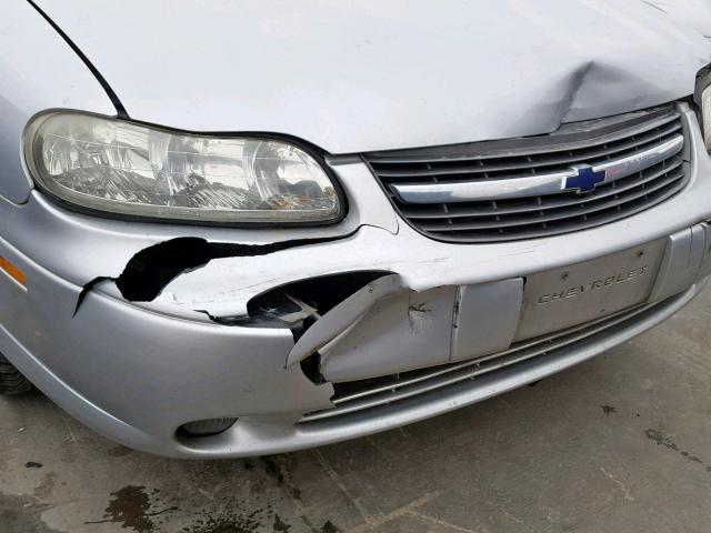 1G1NE52J23M660606 - 2003 CHEVROLET MALIBU LS Күміс фото 9