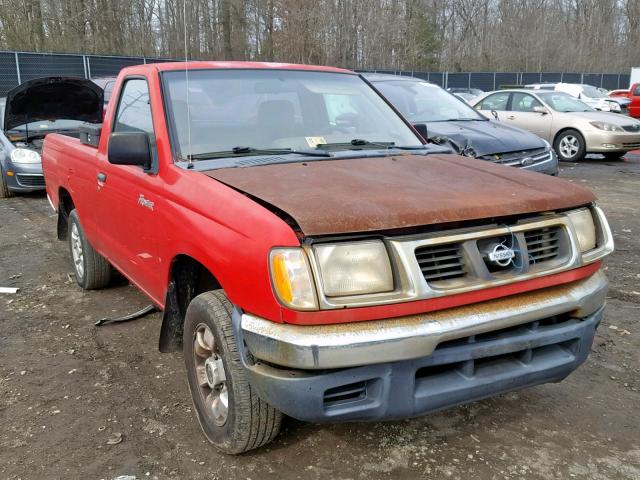1N6DD21S8WC371140 - 1998 NISSAN FRONTIER X RED photo 1