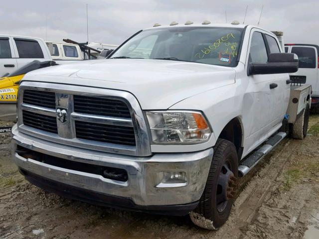 3C7WDSCL4CG332512 - 2012 DODGE RAM 3500 S WHITE photo 2