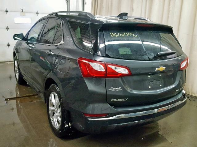 2GNAXVEV8J6350316 - 2018 CHEVROLET EQUINOX PR CHARCOAL photo 3