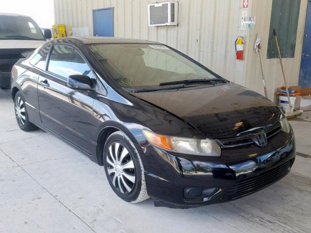 2HGFG12918H507635 - 2008 HONDA CIVIC EXL BLACK photo 1