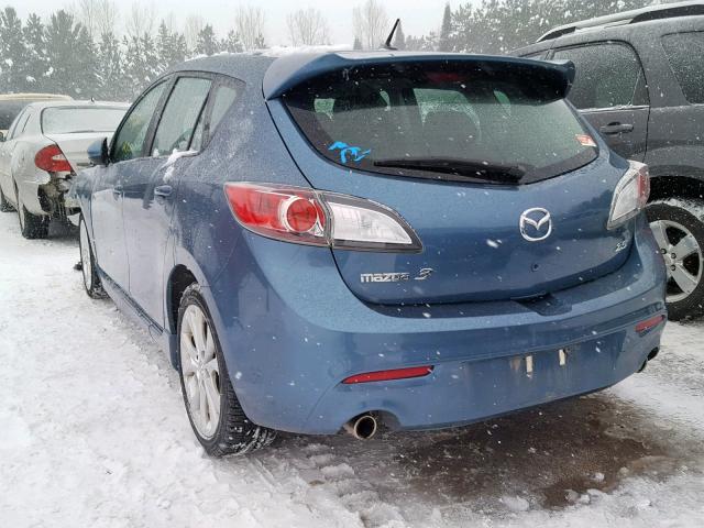 JM1BL1K68B1471852 - 2011 MAZDA 3 S BLUE photo 3