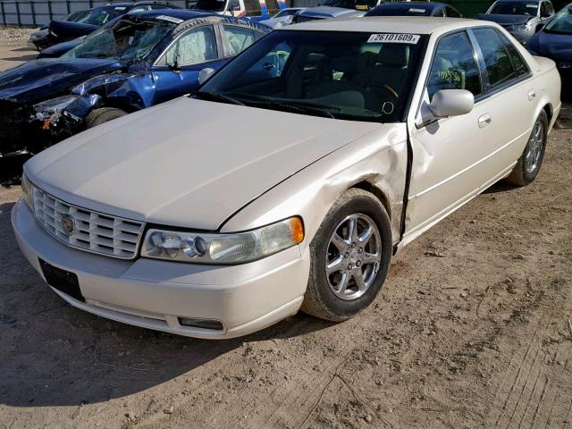 1G6KS54Y82U244820 - 2002 CADILLAC SEVILLE SL CREAM photo 2