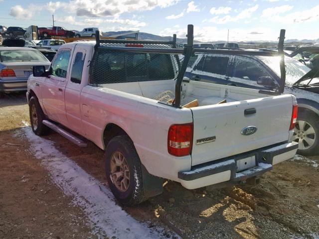 1FTZR45E87PA49036 - 2007 FORD RANGER SUP WHITE photo 3