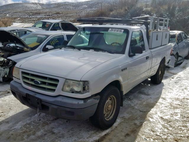 1FTYR10U33PA64191 - 2003 FORD RANGER WHITE photo 2