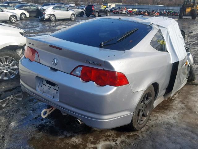 JH4DC53063C013578 - 2003 ACURA RSX TYPE-S SILVER photo 4