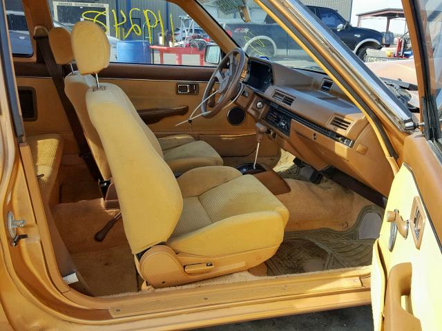 JHMAD7336EC134586 - 1984 HONDA ACCORD 180 GOLD photo 5