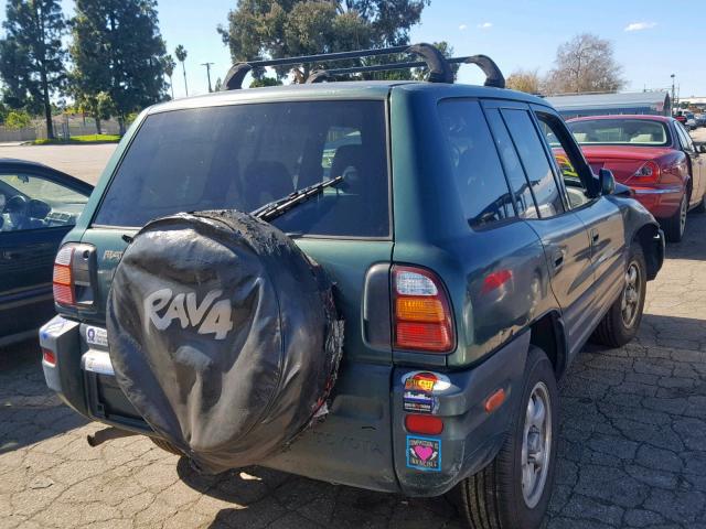 JT3GP10VXX7064936 - 1999 TOYOTA RAV4 GREEN photo 4