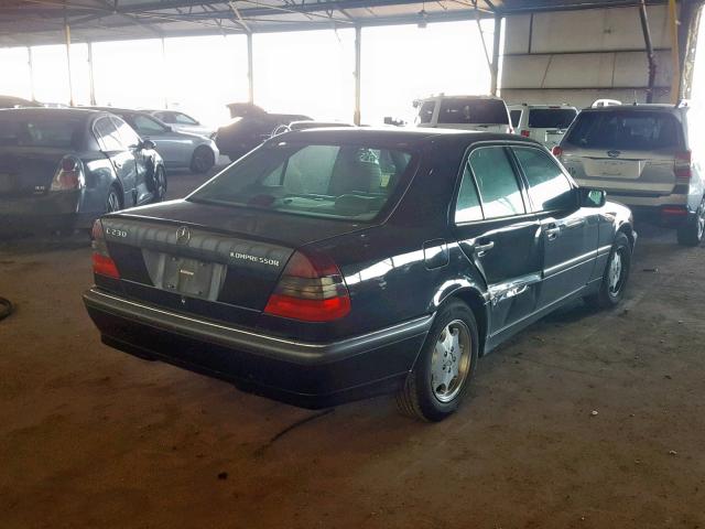 WDBHA24G8XA796860 - 1999 MERCEDES-BENZ C230 BLACK photo 4