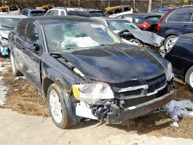 1B3CC1FBXAN235577 - 2010 DODGE AVENGER EX BLACK photo 1