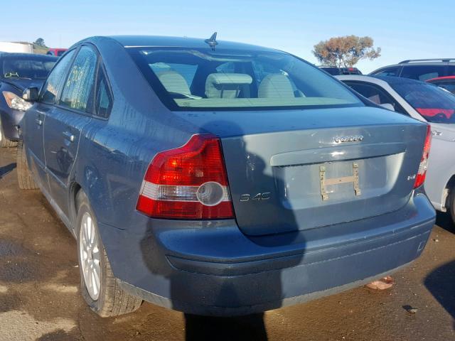 YV1MS390752076708 - 2005 VOLVO S40 2.4I BLUE photo 3