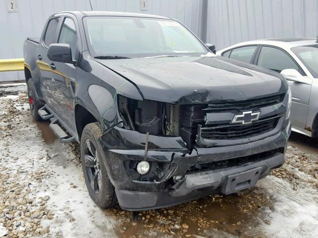 1GCGTCEN7J1257972 - 2018 CHEVROLET COLORADO L BLACK photo 1