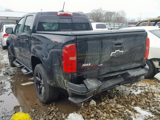 1GCGTCEN7J1257972 - 2018 CHEVROLET COLORADO L BLACK photo 3
