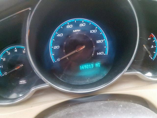 1G1ZC5EB8AF122179 - 2010 CHEVROLET MALIBU 1LT GOLD photo 8