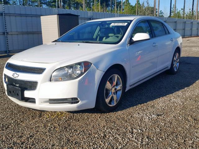 1G1ZD5EU1BF144718 - 2011 CHEVROLET MALIBU 2LT WHITE photo 2