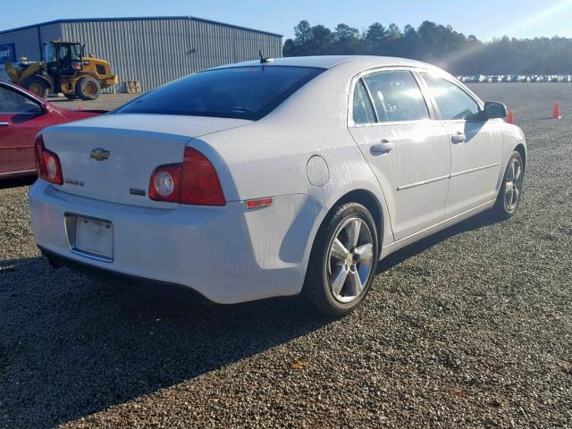 1G1ZD5EU1BF144718 - 2011 CHEVROLET MALIBU 2LT WHITE photo 4