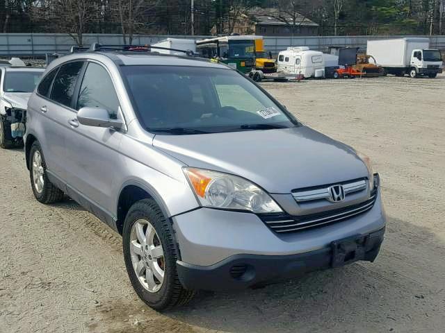 JHLRE48707C020018 - 2007 HONDA CR-V EXL SILVER photo 1