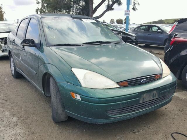 1FAFP3830YW278059 - 2000 FORD FOCUS ZTS GREEN photo 1