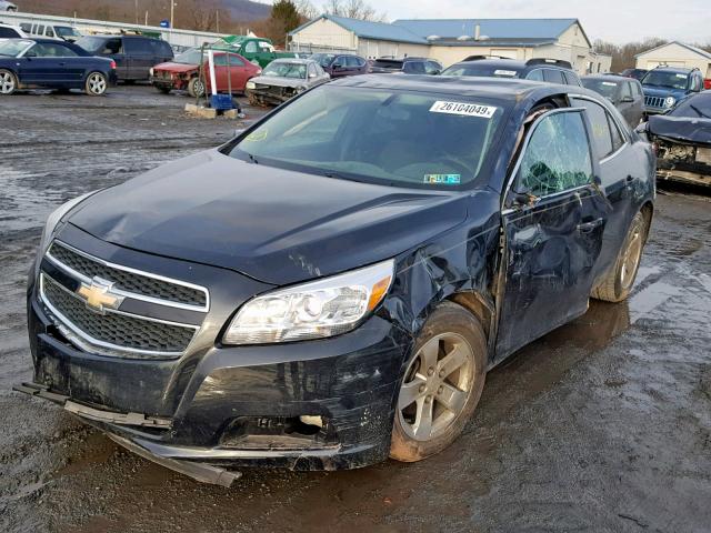 1G11C5SA1DF222024 - 2013 CHEVROLET MALIBU 1LT შავი ფოტო 2
