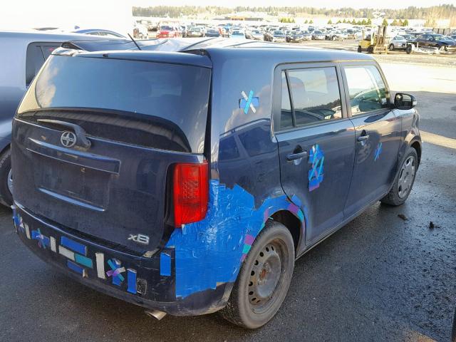 JTLKE50E581024971 - 2008 TOYOTA SCION XB ლურჯი ფოტო 4