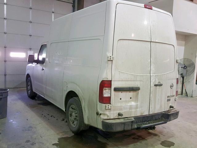 1N6AF0LX1DN109780 - 2013 NISSAN NV 2500 WHITE photo 3