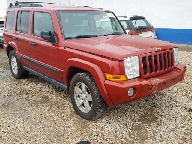 1J8HG48K96C272428 - 2006 JEEP COMMANDER 红色 照片 1