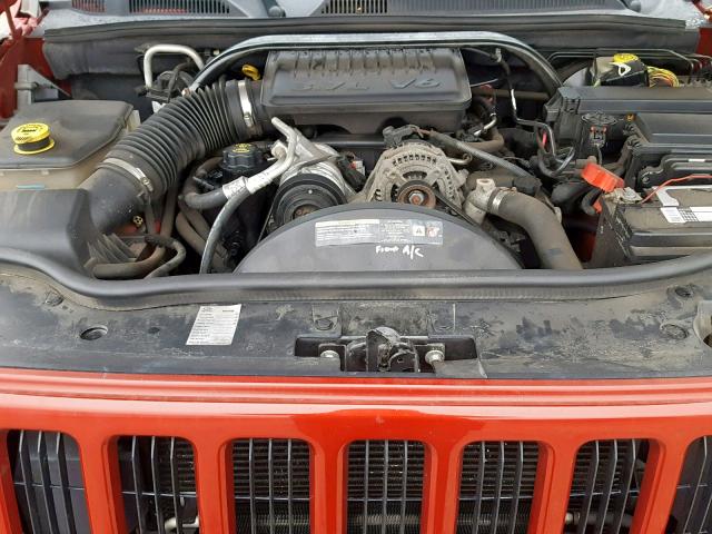 1J8HG48K96C272428 - 2006 JEEP COMMANDER 红色 照片 7