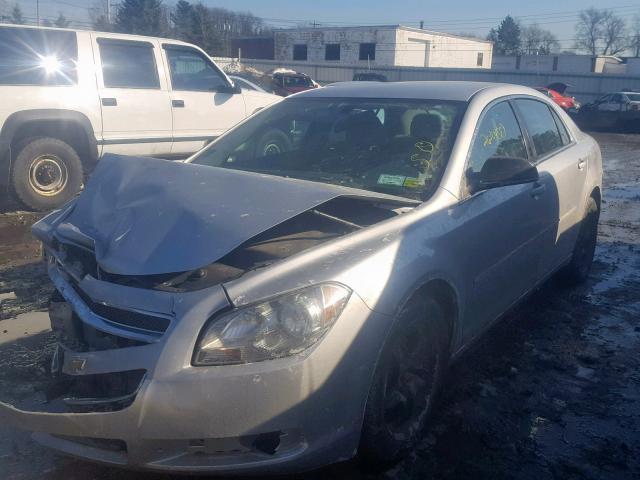 1G1ZA5E14BF110660 - 2011 CHEVROLET MALIBU LS SILVER photo 2