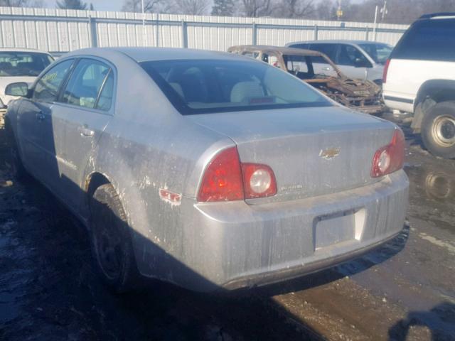 1G1ZA5E14BF110660 - 2011 CHEVROLET MALIBU LS SILVER photo 3