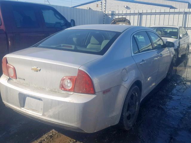 1G1ZA5E14BF110660 - 2011 CHEVROLET MALIBU LS SILVER photo 4