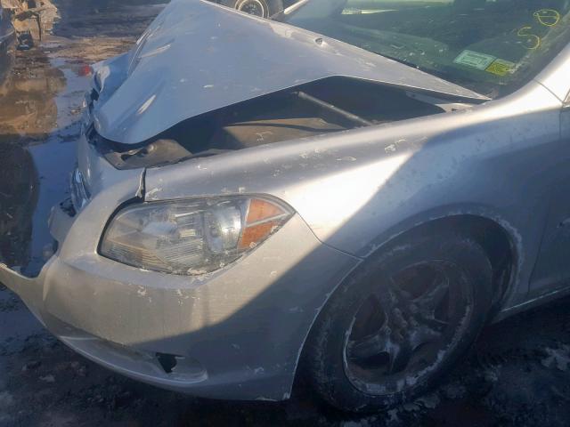 1G1ZA5E14BF110660 - 2011 CHEVROLET MALIBU LS SILVER photo 9
