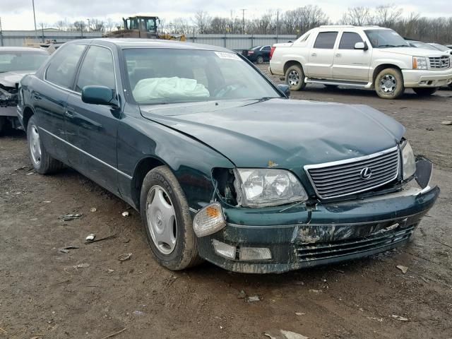 JT8BH28F9W0128167 - 1998 LEXUS LS 400 GREEN photo 1