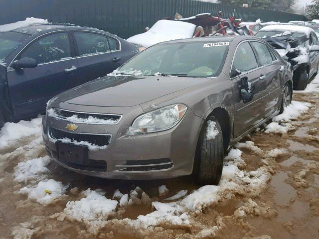 1G1ZC5E04CF239145 - 2012 CHEVROLET MALIBU 1LT ყავისფერი ფოტო 2