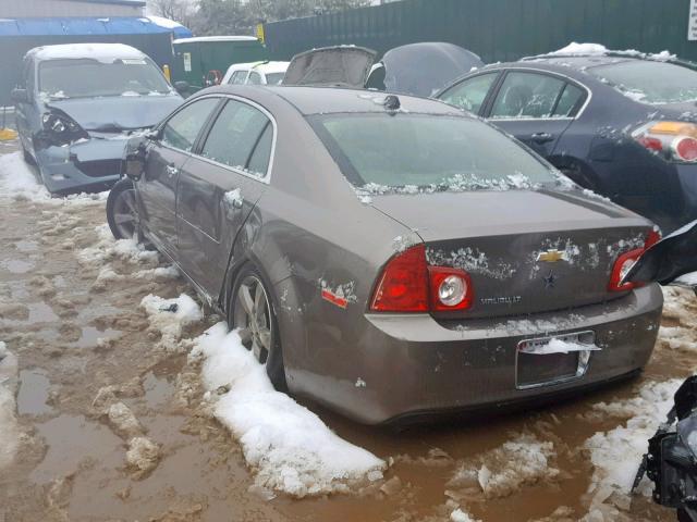 1G1ZC5E04CF239145 - 2012 CHEVROLET MALIBU 1LT ყავისფერი ფოტო 3