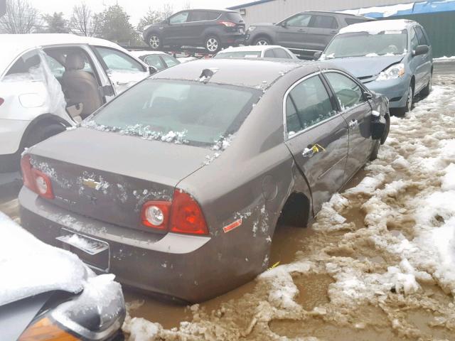 1G1ZC5E04CF239145 - 2012 CHEVROLET MALIBU 1LT ყავისფერი ფოტო 4