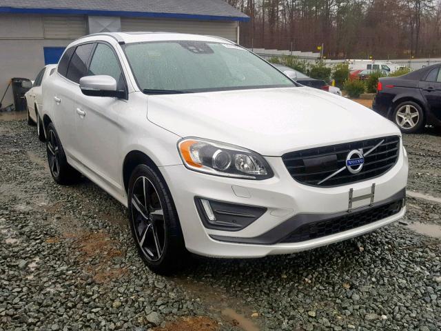 YV449MRS4G2924018 - 2016 VOLVO XC60 T6 WHITE photo 1