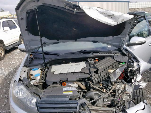 WVWDM7AJ6CW253847 - 2012 VOLKSWAGEN GOLF 银色 照片 7