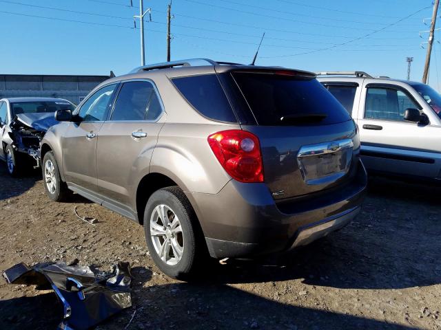 2GNALFEK1C6106825 - 2012 CHEVROLET EQUINOX LTZ  photo 3