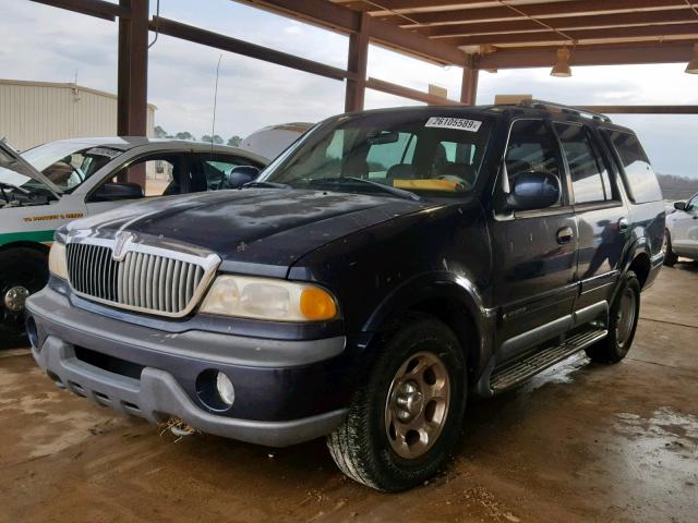 5LMFU28L7WLJ08026 - 1998 LINCOLN NAVIGATOR BLUE photo 2