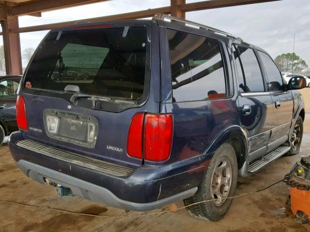 5LMFU28L7WLJ08026 - 1998 LINCOLN NAVIGATOR BLUE photo 4
