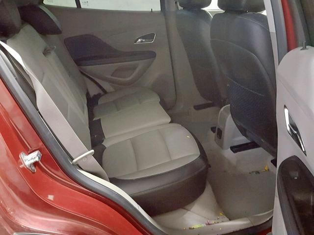 KL4CJGSB5FB264873 - 2015 BUICK ENCORE MAROON photo 6