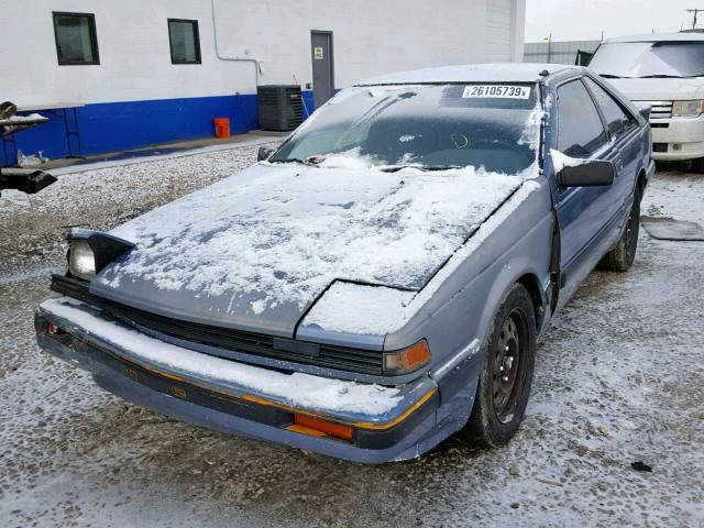 JN1PS26S9HW035502 - 1987 NISSAN 200SX BLUE photo 2